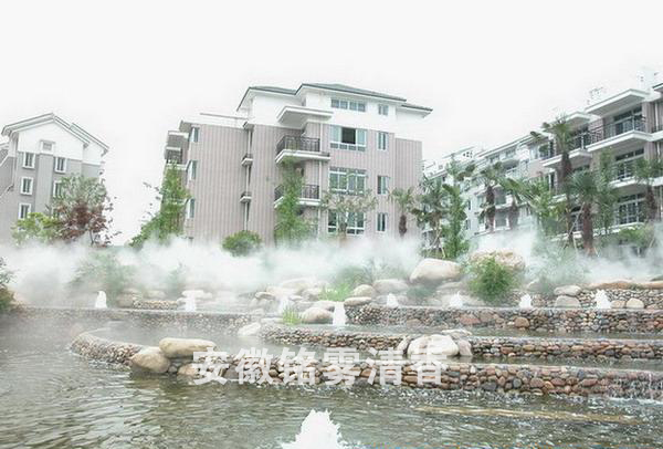 上海某住宅区景观造雾-已竣工(图1)